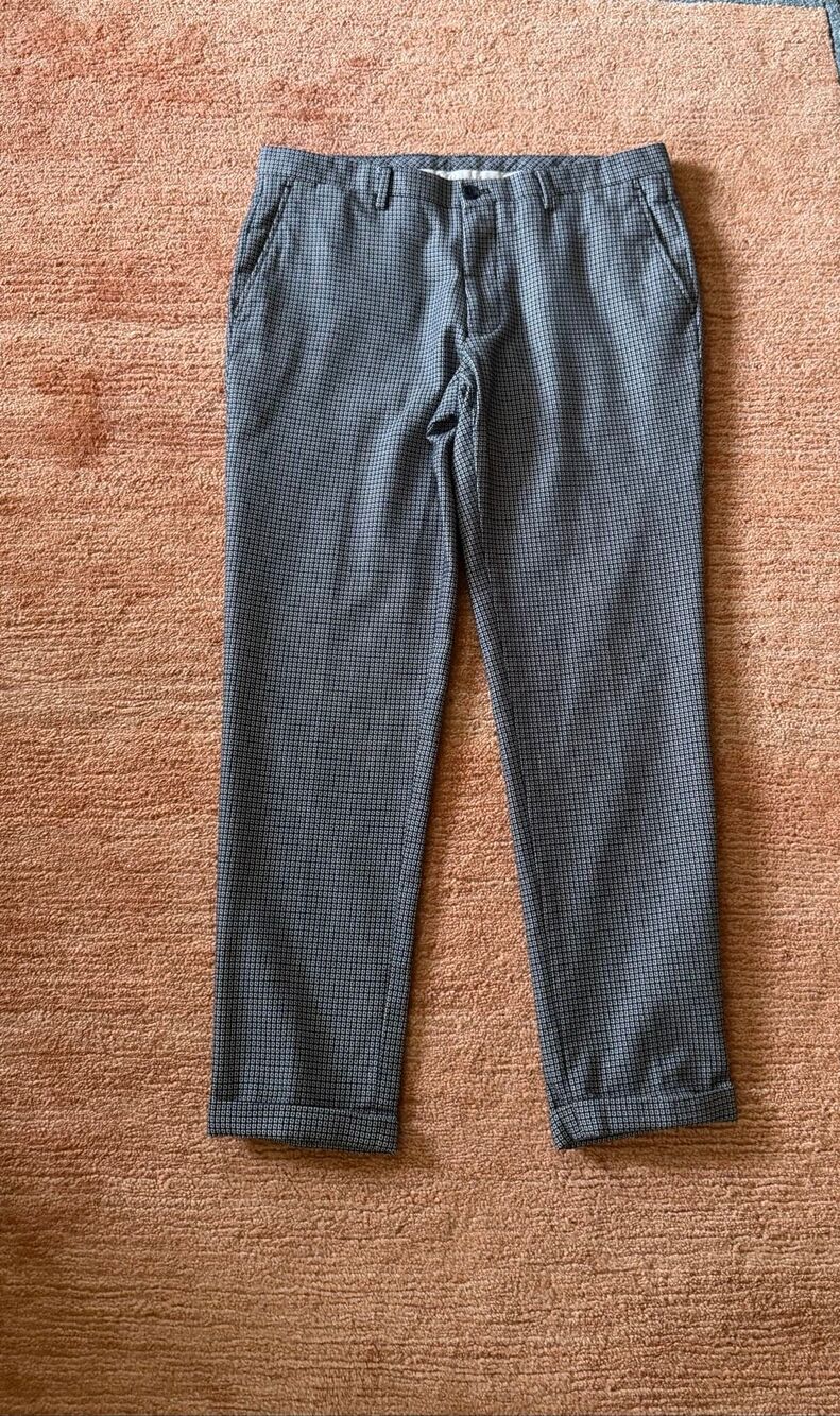 Zara Man Men’s Geometric Pattern Dress Pants Estimated Size M